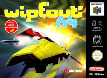 Wipeout 64 (Europe) box cover front